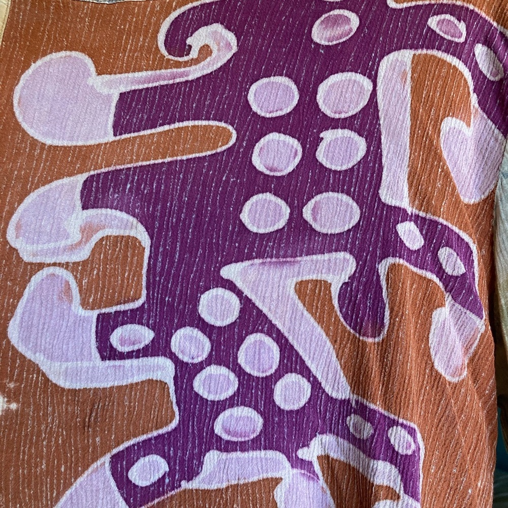 Kusnadi Colorful Abstract Patterned Top - Picture 5 of 5